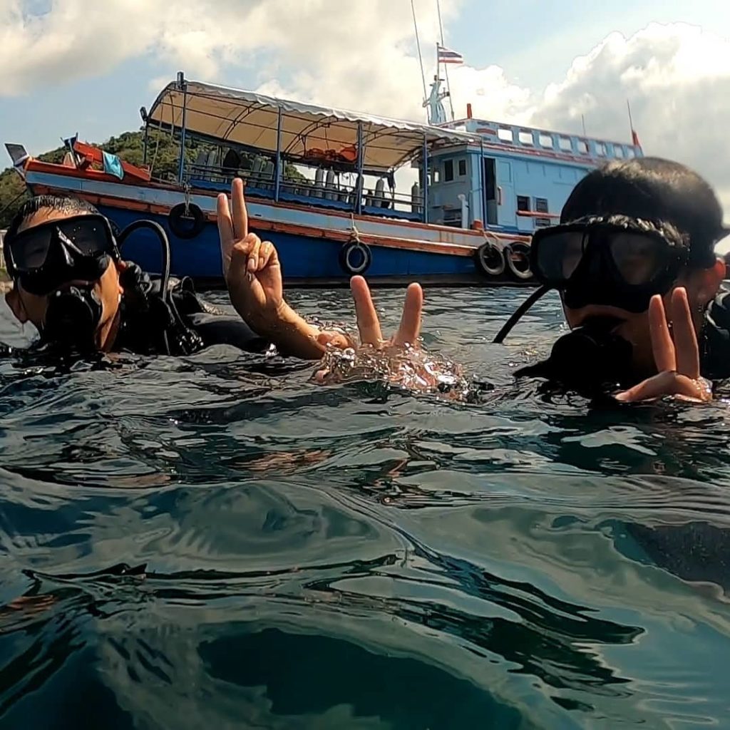 タイ　タオ島　ダイビング